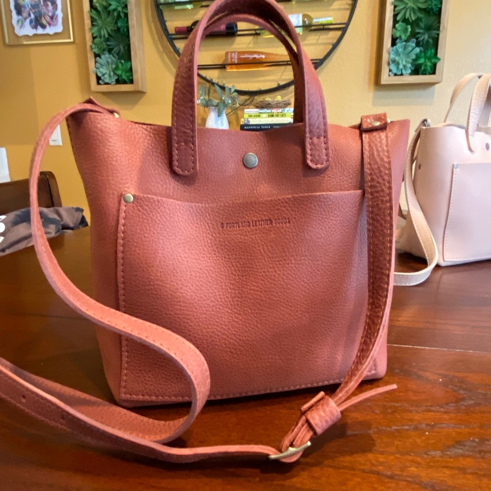New Portland Leather Goods Mini “RUST” Crossbody